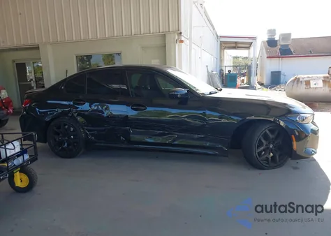 2025 BMW M340I из США, поврежденный, VIN 3MW59FT06S8F31770